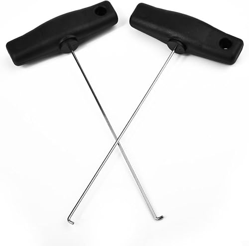 Edelstahl Tacho Ausziehhaken für MercedesBenz, 2 Pack Tacho Ausziehhaken Auszieher Werkzeug Set, Instrument Cluster Zughaken Set - Cheap-Us
