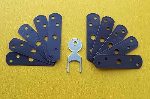 Bever Ausgleichsplatten Distanzstück 24SW für Stuco Safe Fenstersicherung weiss - Cheap-Us