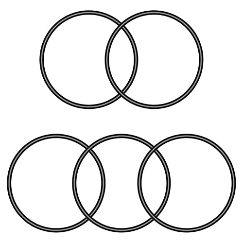 Othmro 5 x O-Ringe-Dichtungsringe aus Gummi, 110 mm Außendurchmesser, 100 mm Innendurchmesser, 5 mm Breite, Nitrilkautschuk-Dichtungsringe, Unterlegscheiben und schnelle Reparatur - Cheap-Us