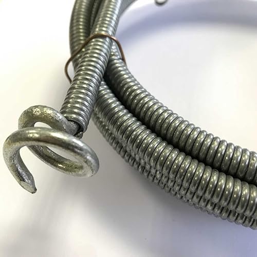 Rohrreinigungsspirale Ø 9mm x 5m mit Bohrkopf - Cheap-Us