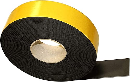 NOVANETUS NovaFlex Kautschuk Selbstklebeband 3 mm x 50 mm x 10 m Gummiband für Heizungs- Lüftungs- und Klimaanlagen, Klebeband, Dichtband, Isolierung - Cheap-Us