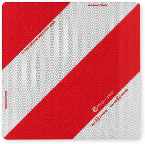 Kleine Nachtparkwarntafel Stahlblech starr 282 x 282 mm Parkwarntafel Warntafel links- oder rechtsweisend - Cheap-Us