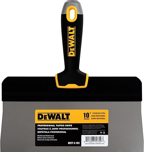 DEWALT DXTT-2-192 Taping-Messer, 25,4 cm, Edelstahl mit weichem Griff - Cheap-Us