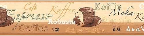 A.S. Création Bordüre - Papierbordüre mit hübschem Lifestyle Motiv in Beige, Braun und Creme - auf 5,00 m x 0,13 m je Rolle - Cheap-Us