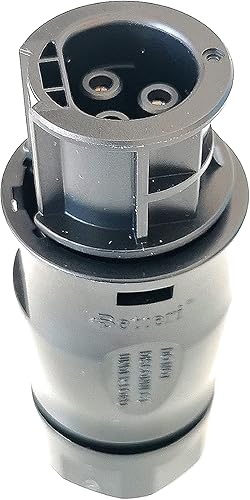 TRANGO 10 Meter Gummikabel ST-0107-10M+F AC-Anschlusskabel des Mikrowechselrichter H07RN-F 3x1,5mm² auf IP44 Schuko-Stecker inkl. Betteri BC01 Female Stecker für Hoymiles Deye Envertech Huayu Bosswerk - Cheap-Us