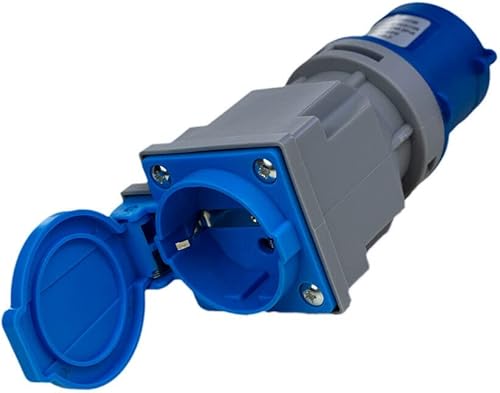 CEE Adapter Kompakt Stromadapter EE Stecker Schuko Steckdose CEE - Cheap-Us