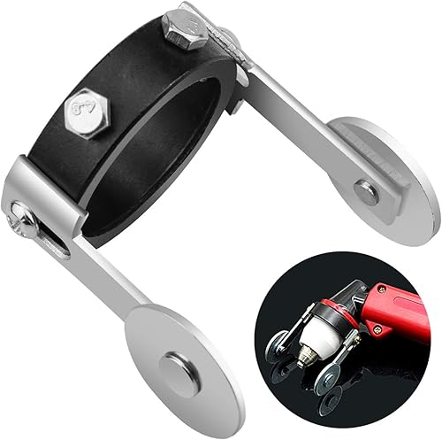 WEKON Plasma Schneidbrenner Rollenführung, Plasma Cutter Torch Metallrollenführungsrad mit zwei Schraubenpositionierung für P80 Cutter Schneidbrenner - Cheap-Us
