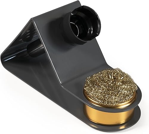 MC POWER - Lötkolben-Ständer mit Lötzinn-Abstreifer | Helfer für Elektrotechnik, löten und basteln - Cheap-Us