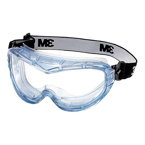 3M Vollsichtschutzbrille Fahrenheit FheitAF – Schutzbrille mit AS, AF & UV Beschichtung – Ideal für das Tragen mit Atemschutzmasken oder Brillen - Cheap-Us