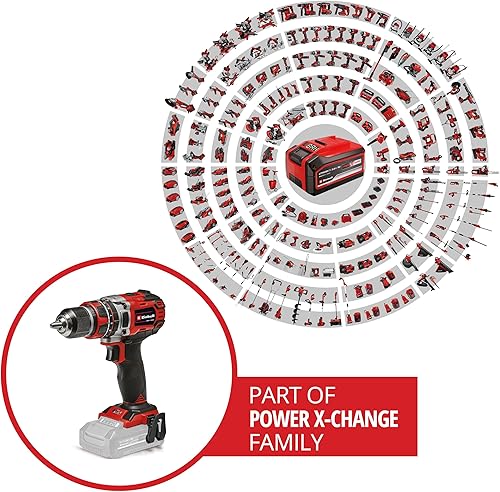 Einhell Professional Akku-Schlagbohrschrauber TP-CD 18/50 Li-i BL Solo Power X-Change (18V, Brushless, 50 Nm, Schlagbohrfunktion, 2 Gang, 13 mm Bohrfutter, ohne Akku) - Cheap-Us