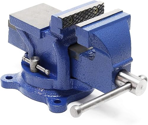 Wiltec Schraubstock Heavy Duty 75 mm Klemmbacke, Spannwerkzeug mit Amboss für schwere Beanspruchung für Werkbank - Cheap-Us