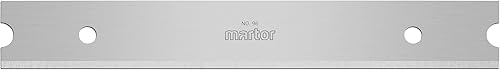 MARTOR 10 x SCHABERKLINGE, Ersatzklingen Schaber, 99,5 mm Lang, Scharf, 1-fach Nutzbar, Stahl, NR. 96 - Cheap-Us