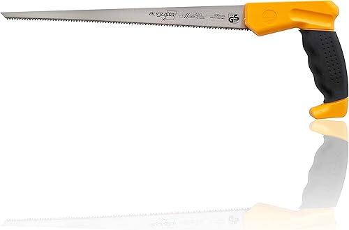 Augusta-Heckenrose Stichsäge 300 mm I Mehrzweck-Stichsäge aus Bandstahl C75 & 2-Komponenten Softgriff I Säge für Kurven-, Rund- & Ausschnitte - Cheap-Us