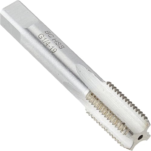 Bohrcraft 41320300014 BOC-41320300014 Einschnitt-Gewindebohrer DIN 5157 HSS-G, Form C, Whitworth Rohrgewinden G 1/4' x 19 Unibox, 1 Stück, 1 V - Cheap-Us