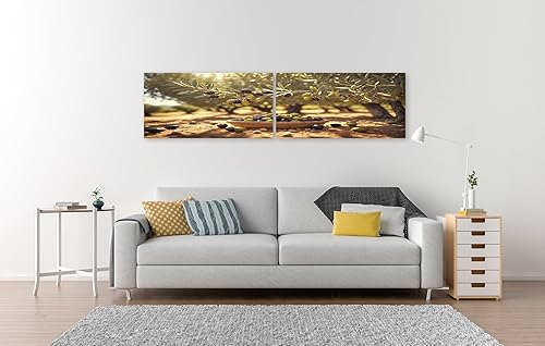 islandburner Bild auf Leinwand Köstliche Oliven Malerischer Olivenhain Generativ Köstliche Oliven Malerische Bilder Wandbilder Poster - Cheap-Us