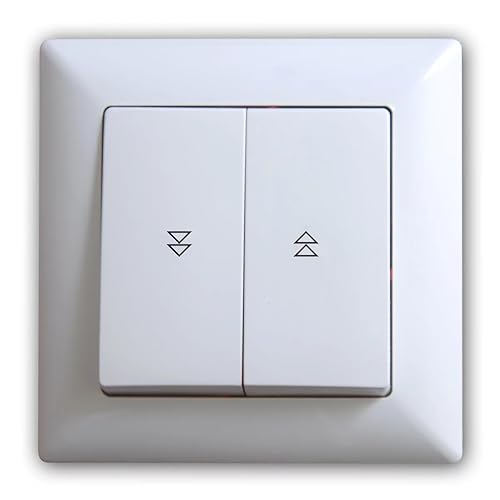 Visage Jalousietaster Rolladentaster Unterputz Weiss - Cheap-Us