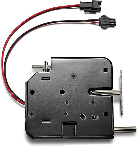 Vientiane Elektroschloss DC 12V Elektromagnetische Verriegelungstür Schrank Schublade Elektromagnetische Verriegelung Mit Notentriegelung Für Türzugriffskontrollsystem - Cheap-Us