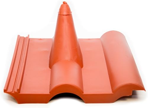 Premium X Frankfurter Dachpfanne Schwarz Dachabdeckung Pfanne Dachziegel aus Kunststoff PVC Antennen-Durchgangsziegel - Cheap-Us