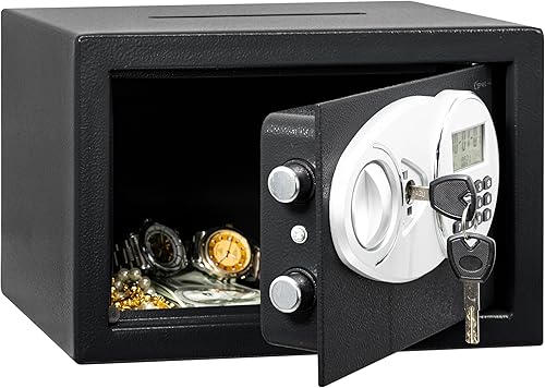 Genie Hand – Elektronischer Tresor Safe mit Einwurfschlitz – B-Schloss – Anti-Bounce-Technologie (mittel) - Cheap-Us