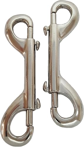 Doppelendiger Bolzenschnapper, 11,9 cm lang, für Pferd und Haustiere, 2 Stück - Cheap-Us