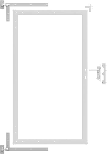 Gartenwelt Riegelsberger U-Montageprofil 30x40 mm Höhe 190 cm Anthrazit für Universal Alu-Torrahmen Zubehör für Gartenzaun Zaun WPC Steckzaun Sichtschutzzaun Garten Terrasse - Cheap-Us