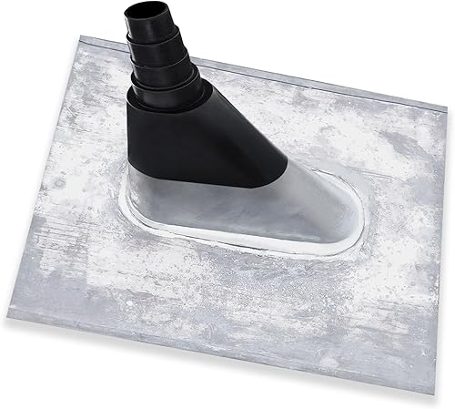 Premium X Bleiziegel Bleipfanne Dachpfanne Dachabdeckung Blei Pfanne Ziegel biegbar inkl. Gummimanschette Wetter beständig - Cheap-Us