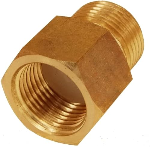 Gase Dopp Reduzierung W 21,8 x 1/14' RH AG x W 24,32 x 1/14' RH IG - Adapter Argon/Stickstoff 200 bar - Cheap-Us