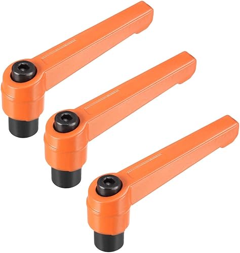 sourcing map 3Stk. Handgriff einstellbar Klemmhebel Schieben Ratsche Innengewinde Stiftschraube M8 - Cheap-Us