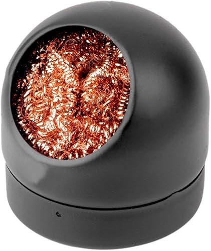 MMOBIEL Lötspitzenreiniger Lötkolben Reiniger Metall Messing Schwamm mit Halterung - Cheap-Us