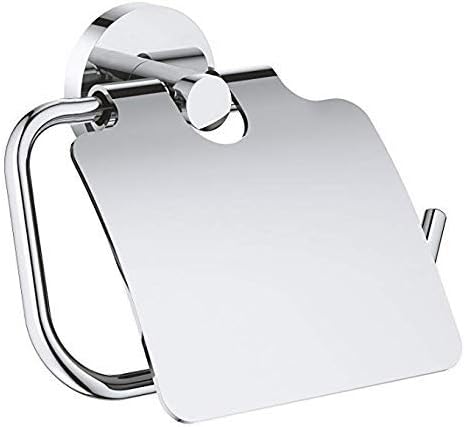 OlBuWa Toilettenpapierhalter mit Abdeckung, staubdicht, für Badezimmer, Edelstahl - Cheap-Us