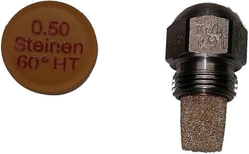 Steinen Düse 0.50 gph. 60 Grad HT, Metall, Aluminium, Globe Ventil, 2-Port, Flansch oder Gewinde, Rot - Cheap-Us