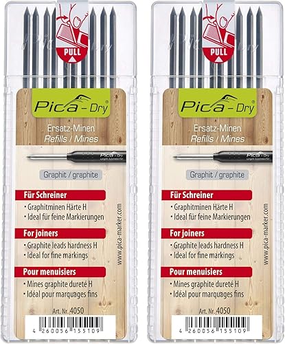 Pica PM 4050 2 FA Ersatzminen-Set Dry für Tischler SB-2 - Cheap-Us