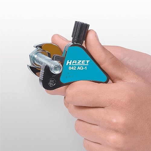 HAZET Gewinde Nachschneider 842AG-1 I Für Gewindedurchmesser von 4-13 mm I Nachschneiden von Rechts- und Linksgewinden I Alle metrischen und Nicht-metrischen Gewindearten (60 Grad-Flankenmaß) - Cheap-Us