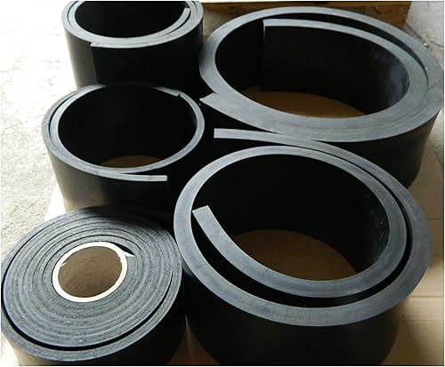 apog-Versand® Schürfleiste -universal L1800x H100x B10mm - 2fach Gewebe für Schneeräumschild Schneeschieber Gummilippe Gummileiste Gummigewebeleiste - Cheap-Us