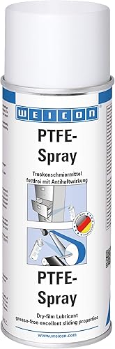 WEICON PTFE-Spray 400 ml, weiß, Trockenschmiermittel, Trockenschmierstoff fettfrei mit Antihaftwirkung - Cheap-Us