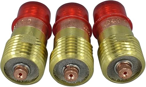 RIVERWELD WIG-Kurzes Gasspiegel - Kollektorgehäuse 17GL332 10N24S 2,4 mm Kit für SR WP 17 18 26 TIG-Schweißbrenner, 10 Stück - Cheap-Us