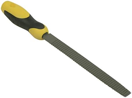 Stanley Holzraspel halbrund, Hieb 2 (200 mm Länge, Karbon-Stahl, ergonomischer Bi-Material Handgriff) 0-22-471 - Cheap-Us