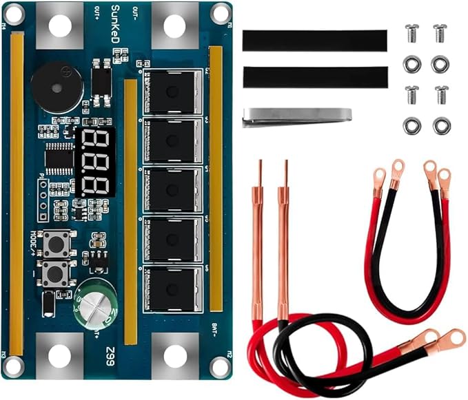 VISLONE Mini-Akku-Punktschweißgerät Tragbares Schweißgerät zum Schweißen von Nickelblech Intelligente Digitalanzeige Akku-Punktschweißgerät - Cheap-Us