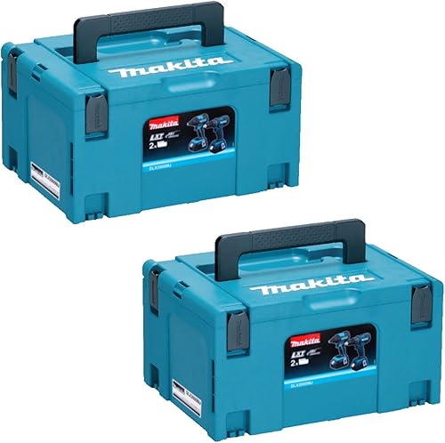 Makita Makpac Gr, 3 Systemkoffer im 2er Set - Cheap-Us