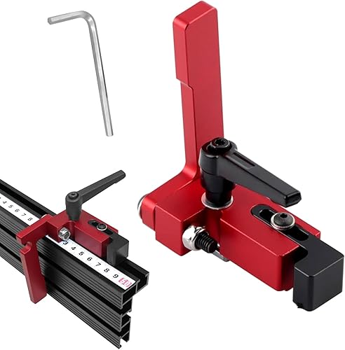 Aluschiene Typ 75, T Nut Schiene, Schrägschienenstopper für Die Holzbearbeitung, Führungsschienen, Geeignet für T-Nuten, Schienen (1) - Cheap-Us