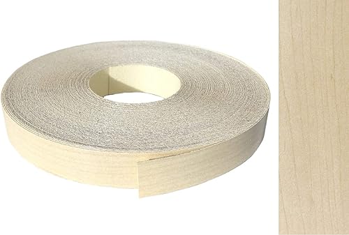 Kantenumleimer Melamin 22mm x 50m mit Schmelzkleber in Ahorn Dekor - Cheap-Us