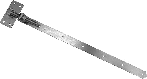 2 x SOTOOLS Gartentorband M16 verstellbar 440-470 mm Stahl verzinkt Torband Scharnier Ladenband - Cheap-Us