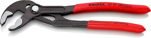 KNIPEX Cobra®-Paket Wasserpumpenzangen-Set, 3-teilig, 150 bis 300 mm, Selbstklemmeffekt, Zangenset, Werkzeugset, 00 20 09 V02 - Cheap-Us