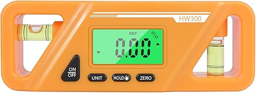 KKnoon Magnetischer digitaler Winkelmesser Absolute und relative Messung Winkel- und Neigungsumwandlung Neigungsmesser Vielseitiges Clinometer LCD-Display mit Hintergrundbeleuchtung - Cheap-Us
