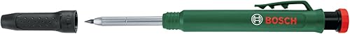 Bosch Home and Garden Bosch Tieflochmarker Bleistift (cleverer Tieflochmarker Druckbleistift zum Markieren auf Stein, Holz, Papier und anderen Materialien; integrierter Anspitzer) - Cheap-Us