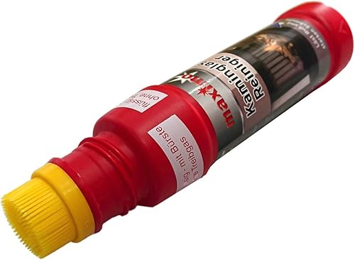 Kaminscheibenreiniger Maximo | Power Activ-Gel gegen hartnäckigste Verschmutzungen wie Ruß und Eingebranntes | Hochergiebig mit integrierter Bürste (06) - Cheap-Us