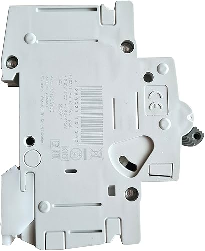 as – Schwabe Leitungsschutzschalter - LS-Schalter 1-polig B16A - Auslösecharakteristik B - 6kA Bemessungsschaltvermögen - 1TE - zuverlässiger Schutz für elektrische Anlagen, 62509 - Cheap-Us