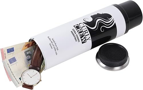 plasticfantastic Dosensafe Haarspray Curly Crew 24 x 6,5 cm, Schaumstoff, Weiß - Cheap-Us