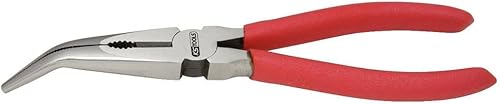 KS Tools 115.1318 Flachrundzange, gebogen, 165mm - Cheap-Us