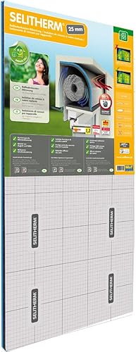 SELITHERM - Rollladenkasten-Dämmung Komplett-Set für optimale Dämmung 25mm - Cheap-Us